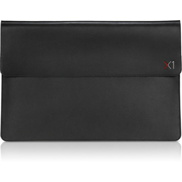 Black Heavy Duty Leather Protective Case Compatible with The Lenovo ThinkPad X1 Carbon 14 Inch 7th Gen Broonel Contour Series 
